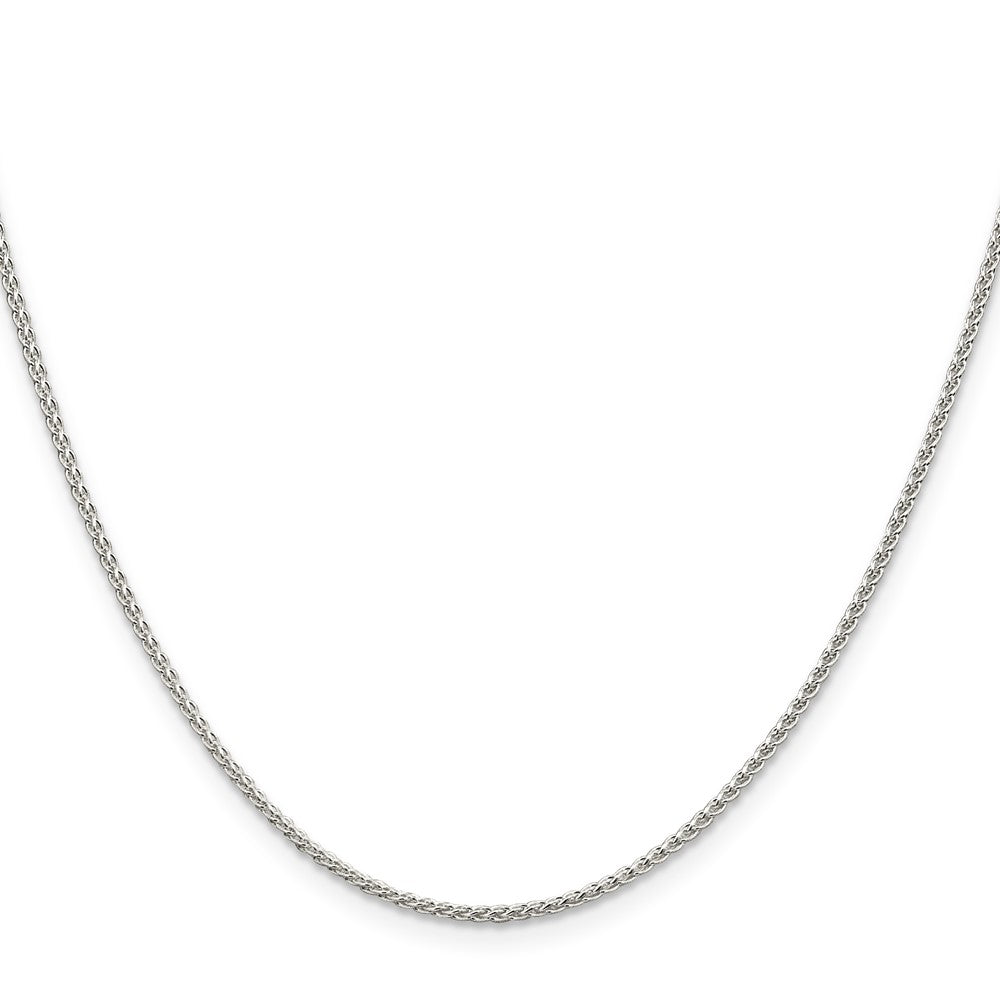 Sterling Silver 1.5mm Round Spiga Chain - 11