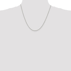 Sterling Silver 1.5mm Round Spiga Chain - 11
