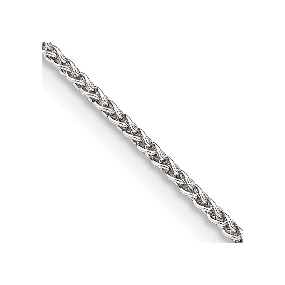 Sterling Silver 1.5mm Round Spiga Chain - 12