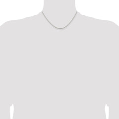 Sterling Silver 1.6mm Round Spiga Chain - 3