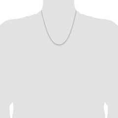 Sterling Silver 1.6mm Round Spiga Chain - 4