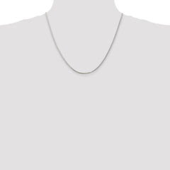 Sterling Silver 1.75mm Round Spiga Chain - 8