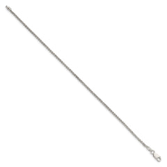 Sterling Silver 1.75mm Round Spiga Chain - 6
