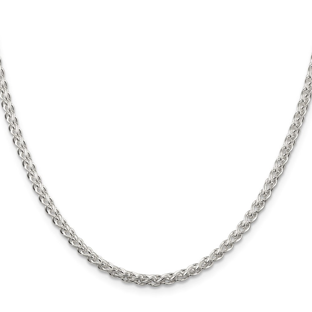 Sterling Silver 3mm Round Spiga Chain