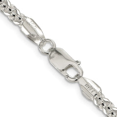 Sterling Silver 4mm Round Spiga Chain