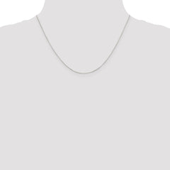 Sterling Silver .7mm Square Snake Chain - 4