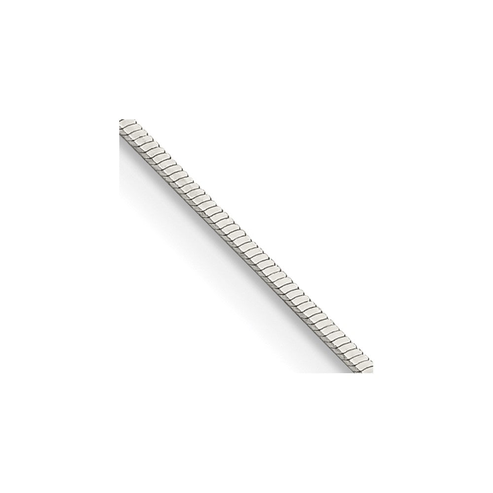 Sterling Silver .7mm Square Snake Chain - 4