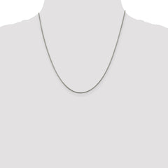 Sterling Silver .8mm Square Snake Chain - 4