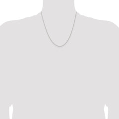Sterling Silver .95mm Diamond-cut Round Spiga Chain - 7