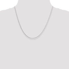 Sterling Silver 1.25mm Diamond-cut Round Spiga Chain - 3