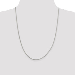 Sterling Silver 1.7mm Diamond-cut Round Spiga Chain - 2