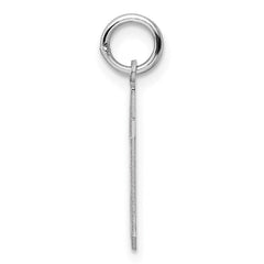 Sterling Silver/Rhodium-plated Polished Number 39 Charm - 2