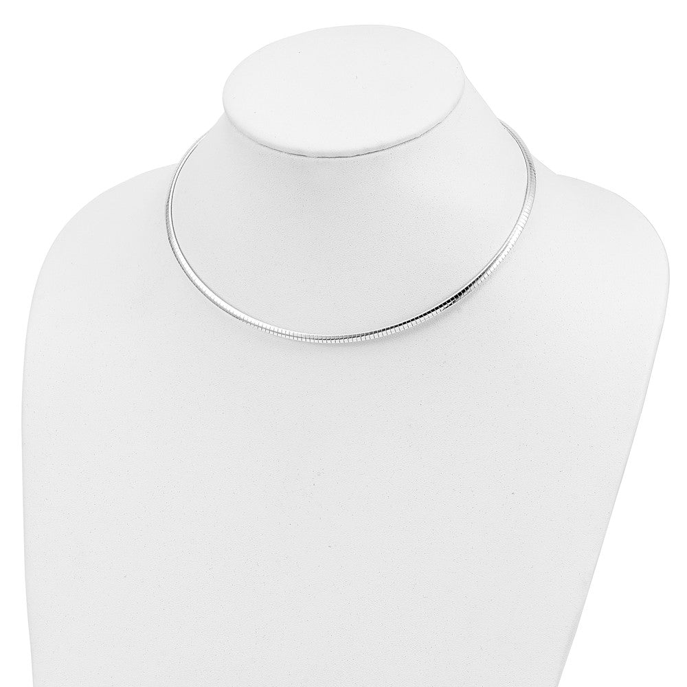 Sterling Silver 3mm Cubetto Necklace - 2