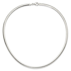 Sterling Silver 4mm Cubetto Necklace - 2