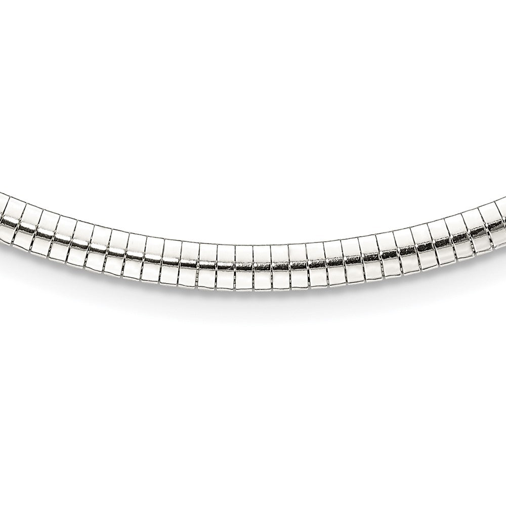 Sterling Silver 4mm Cubetto Necklace - 2