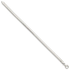 Sterling Silver 4mm Cubetto Bracelet