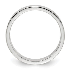 Sterling Silver 4mm Lightweight Flat Size 4.5 Band