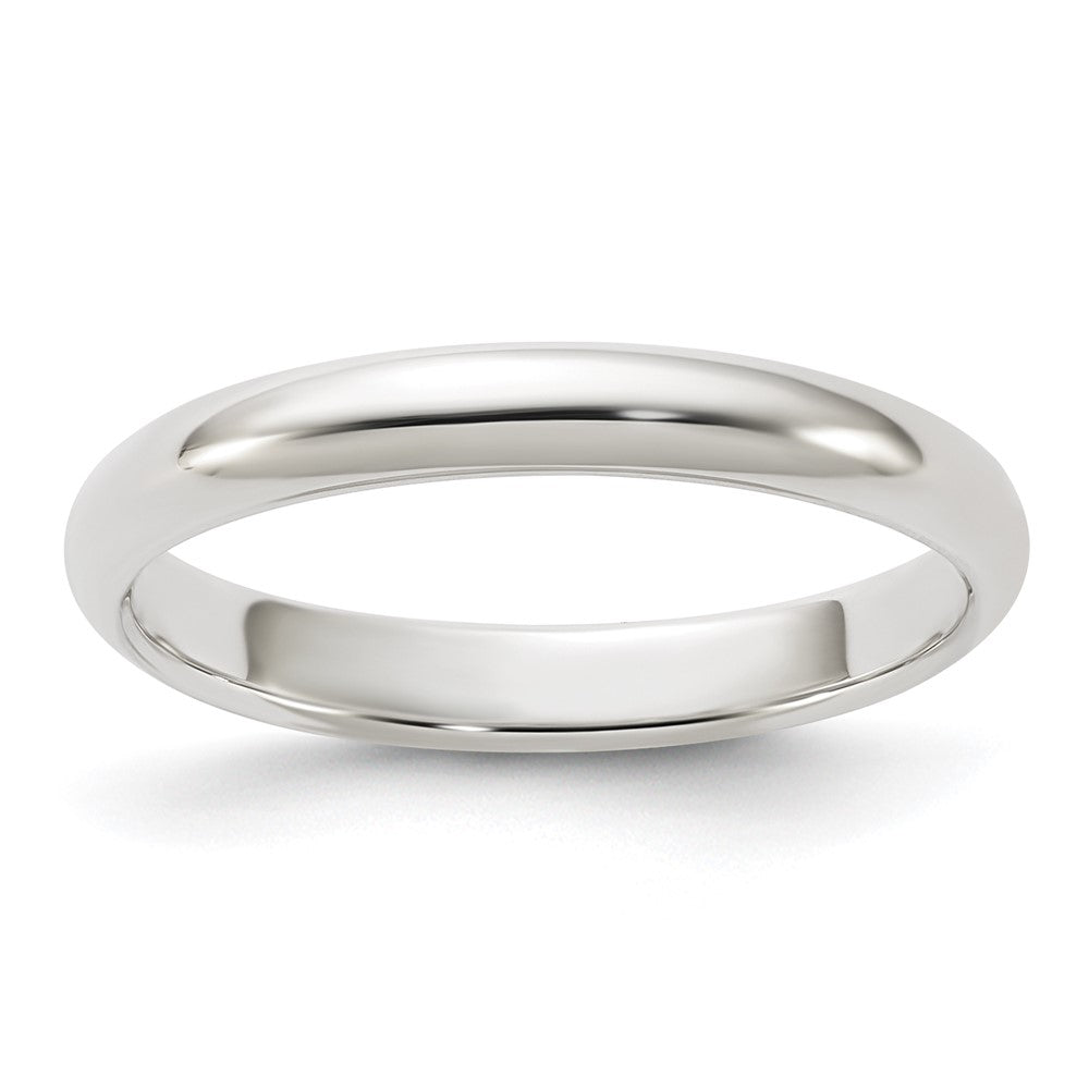 Sterling Silver 3mm Half Round Size 13.5 Band