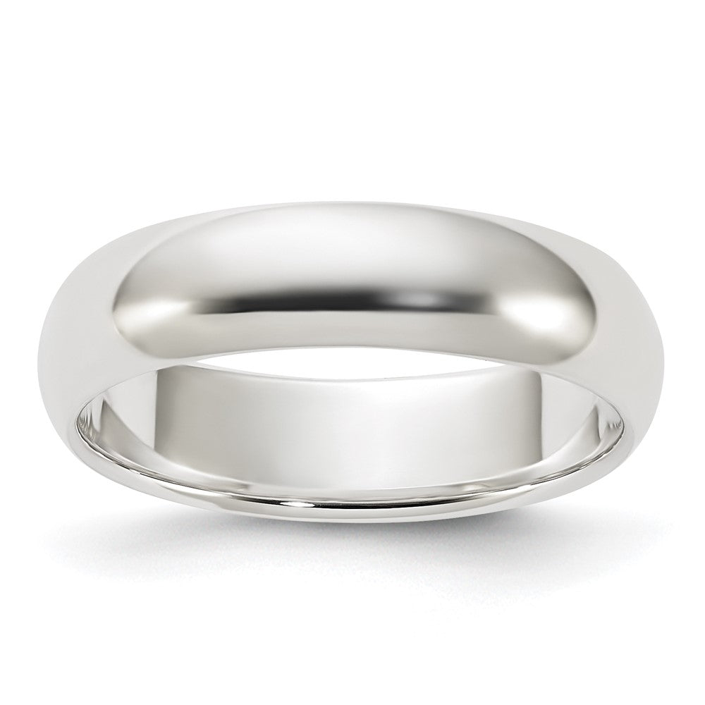 Sterling Silver 5mm Half Round Size 11 Band