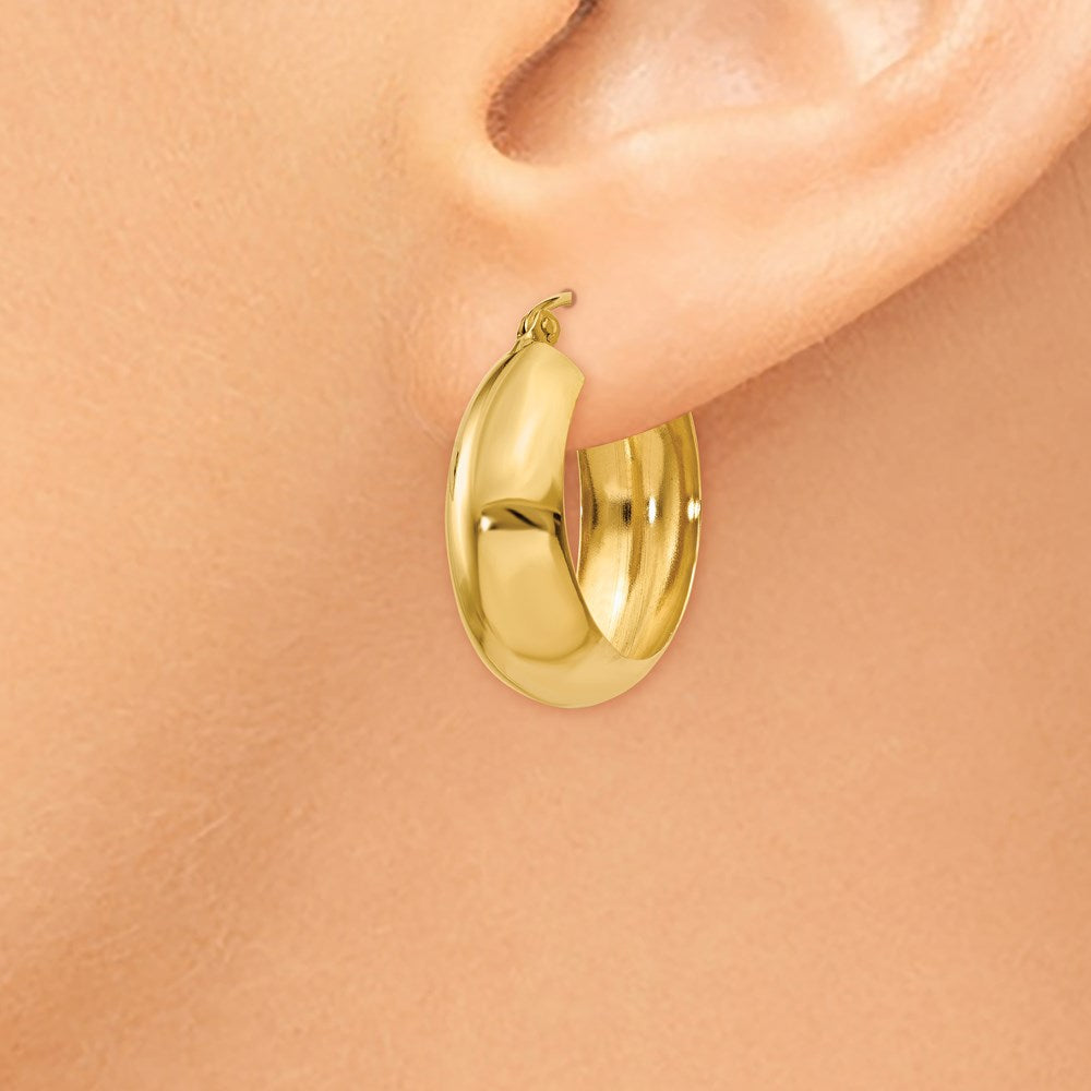 14K Hoop Earrings - 5