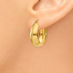 14K Hoop Earrings - 5