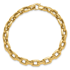 14K Polished Fancy Link Bracelet