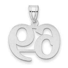 14kw Polished Number 69 Pendant