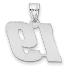 14kw Polished Block Number 19 Pendant
