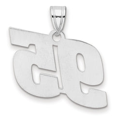 14kw Polished Block Number 95 Pendant