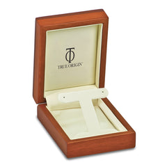 14k White Gold AA Diamond Earring Jacket - 4