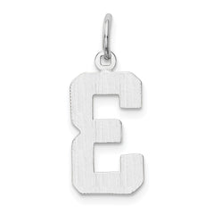 14kw  Medium Polished Number 3 Charm