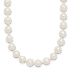 14k 6-7mm White Near-Round Freshwater Cultured Pearl 16 inch Necklace