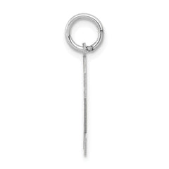 14kw Medium Satin Number 2 Charm
