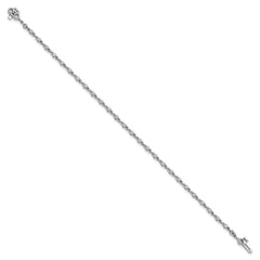 14k White Gold Complete 7/8 carat Round AAA Diamond 2-prong 7 inch Tennis Bracelet