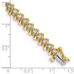 14k VS Diamond Tennis Bracelet