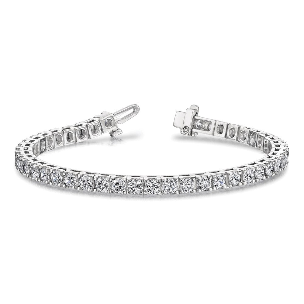 14k White Gold VS Diamond Tennis Bracelet