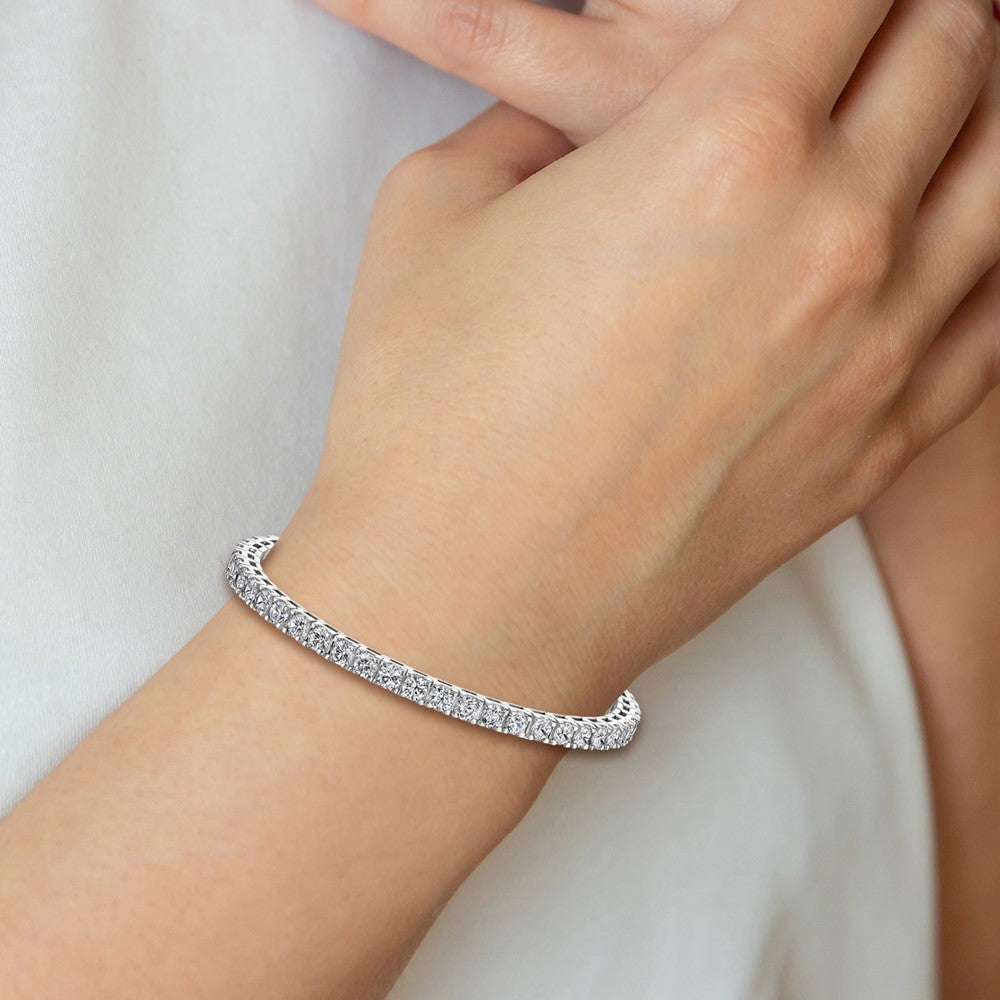 14k White Gold VS Diamond Tennis Bracelet