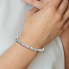 14k White Gold VS Diamond Tennis Bracelet
