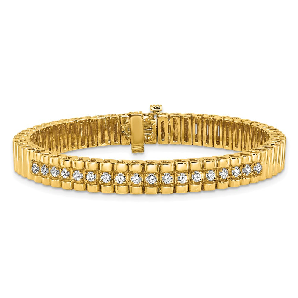 14k VS Diamond Link Bracelet