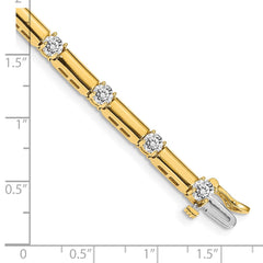 14k VS Diamond Tennis Bracelet
