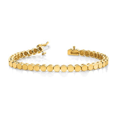 14k Holds 52 Stones up to 2.25mm Round Add-a-Diamond 7 inch Bracelet