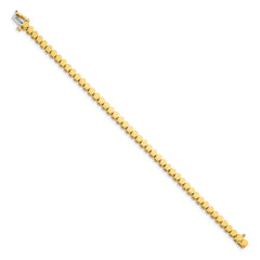14k Holds 47 Stones up to 2.75mm Round Add-a-Diamond 7 inch Bracelet