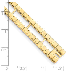 14k Tennis Jacket Bracelet Blank (Per Inch)
