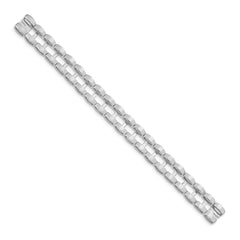 14k White Gold Tennis Jacket Blank - 44