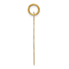 14k HAPPY BIRTHDAY Disc Pendant