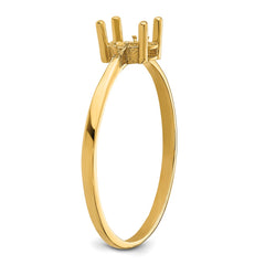 14k Birthstone Ring Mounting - 3