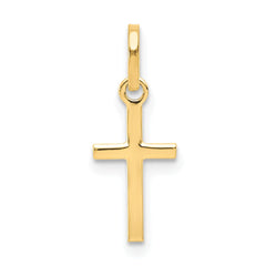 14k Small Cross Charm - 5