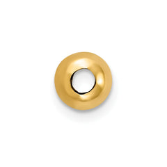 14k Set of 4, 4mm Spacer Beads