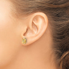 14k AAA Diamond earring