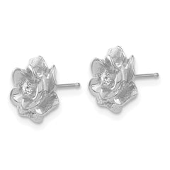 14k White Gold VS Diamond earring